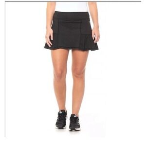 Head Women's Black Skort Skirt‎ Athletic Gym Tennis Pickleball Golf Size M NWT